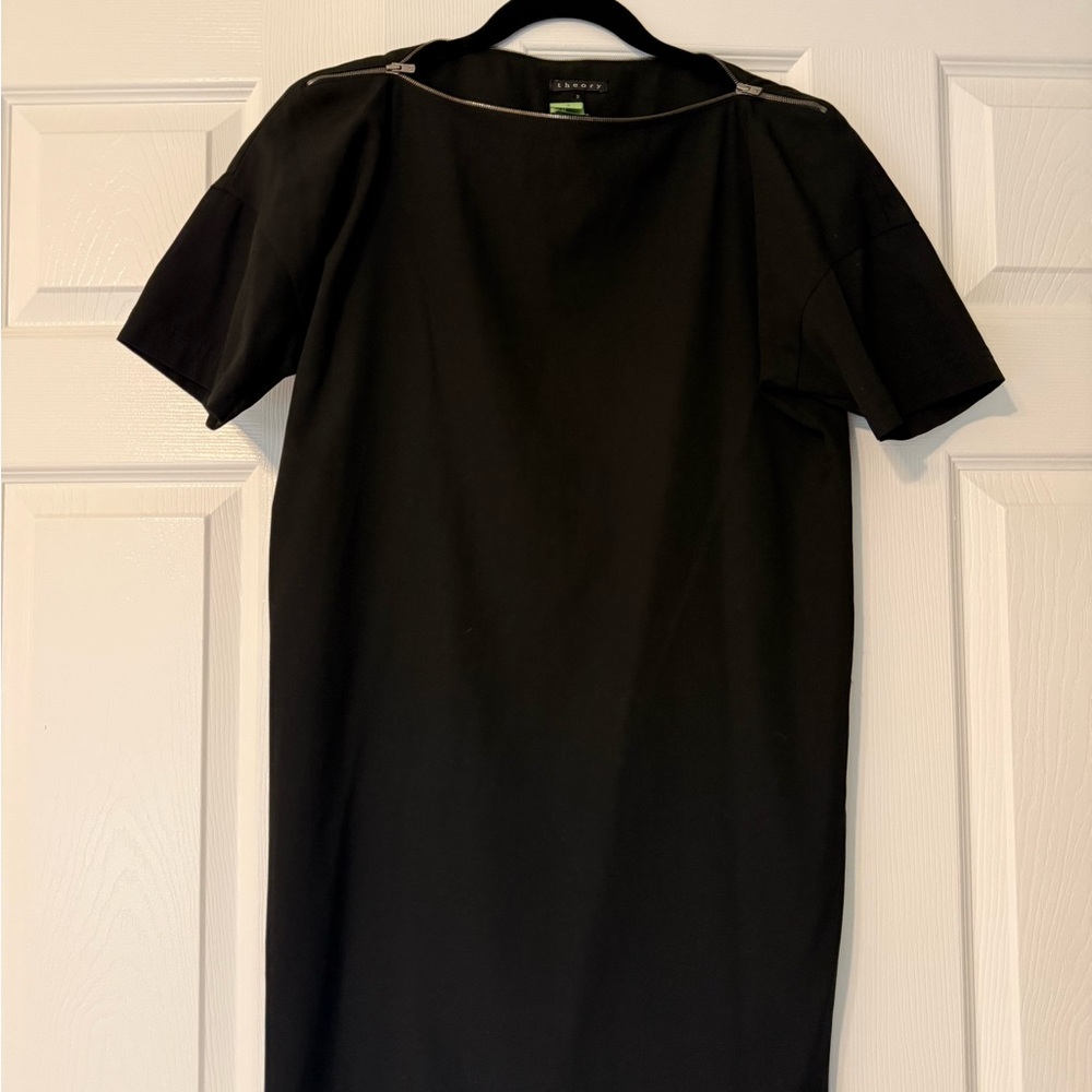 Theory Classic Black Mini Dress